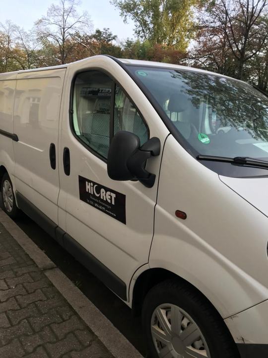 Fahrzeug der Hicret GmbH